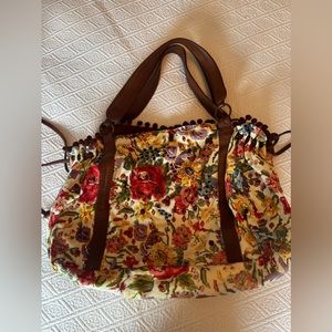 Anthropologie hobo bag. Super cute for fall
